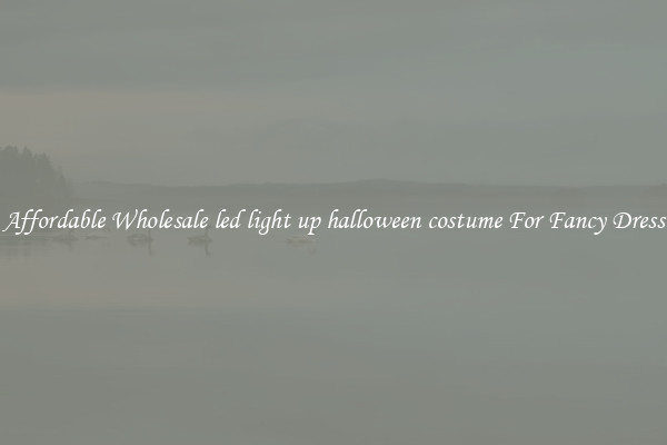 Affordable Wholesale led light up halloween costume For Fancy Dress
