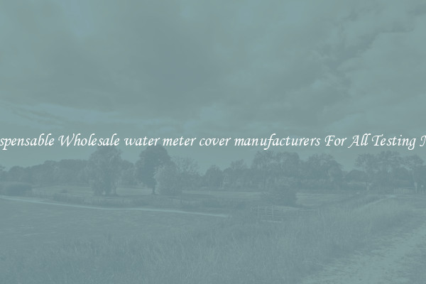Indispensable Wholesale water meter cover manufacturers For All Testing Needs