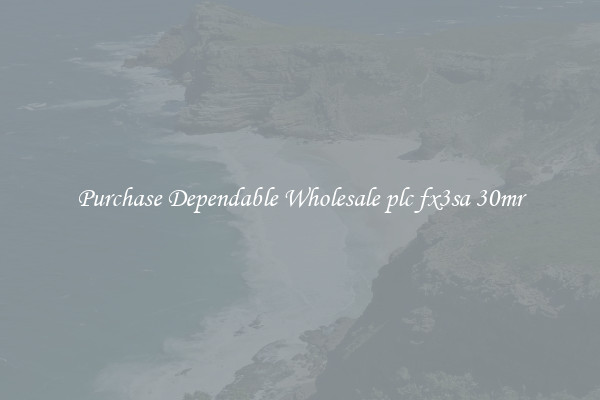 Purchase Dependable Wholesale plc fx3sa 30mr