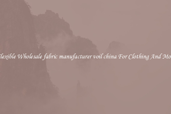 Flexible Wholesale fabric manufacturer voil china For Clothing And More